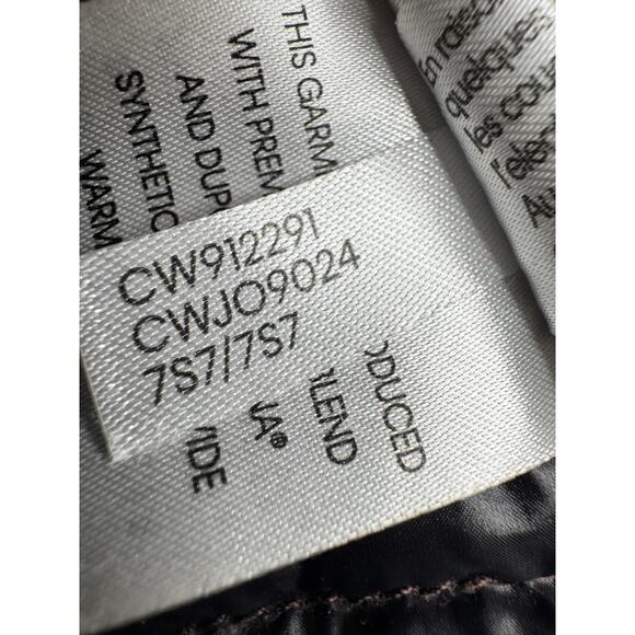 Calvin Klein Womens Packable Lightweight Premium Down Puffer Jacket XS Purple - Picture 13 of 16